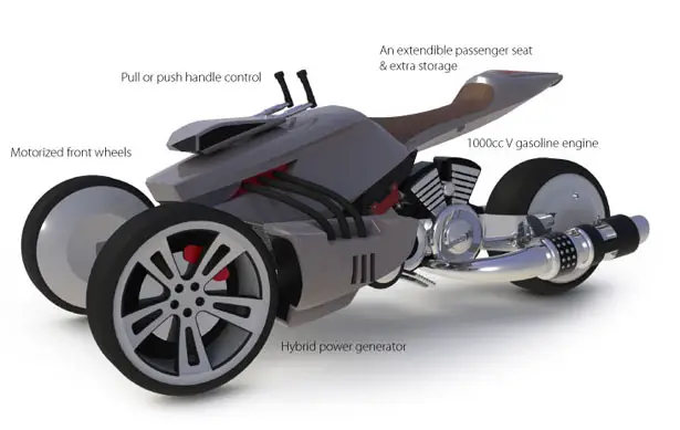 T-Rover High Performance Hybrid Roadster