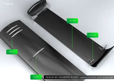 tScan compact scanner concept