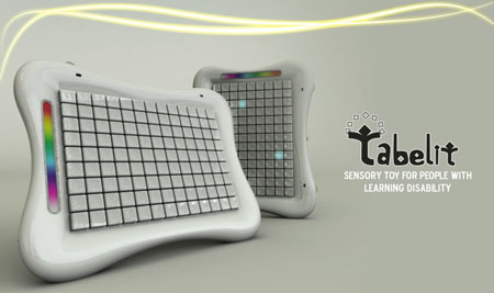 tabelit sensory toy for people with learning disability
