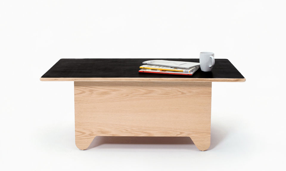 Table Tennis Coffee Table by Huzi Design