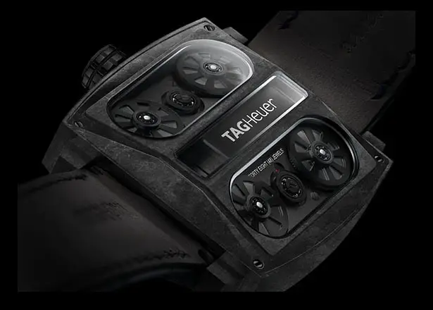 Tag Heuer Monaco V4 Phantom Watch Is Made Out of Entirely Carbon Fiber