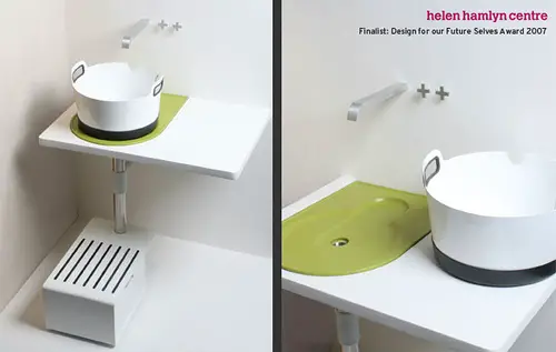 modern take away sink