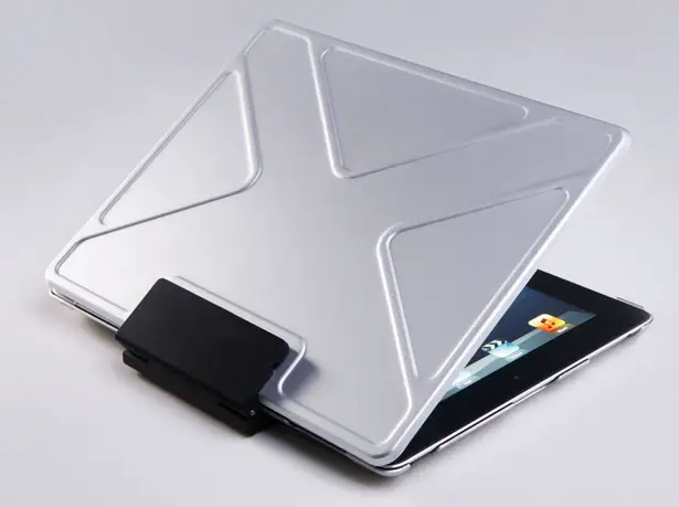 Tank Aluminum Case for iPad by Andrea Ponti