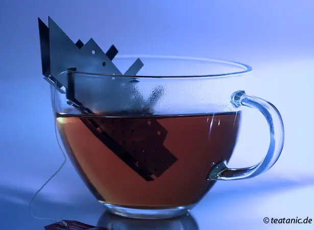 Tea.tanic Tea Bag Holder by Gordon Adler