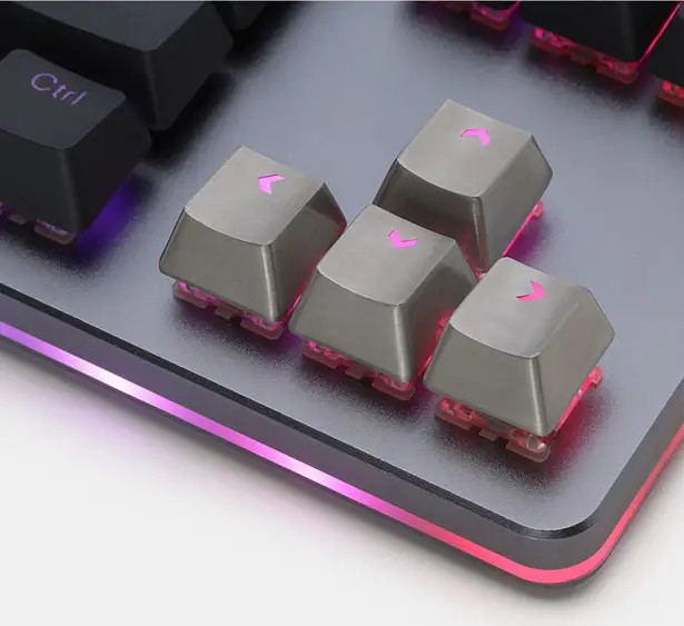 Teamwolf Stainless Steel MX Keyboard Keycaps