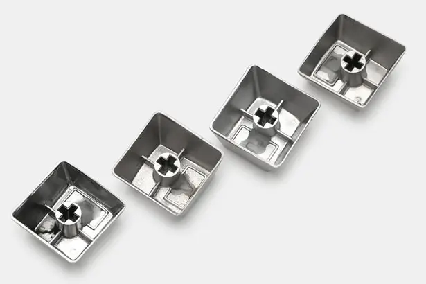 Teamwolf Stainless Steel MX Keyboard Keycaps