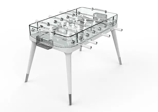 Teckell 90-degree Minuto Foosball Table