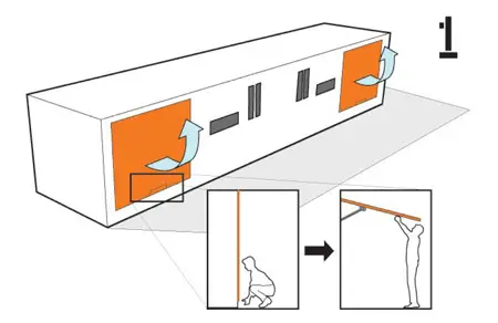 T.E.D. transportable emergency dwellling