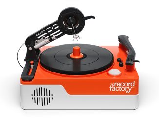 Teenage Engineering PO-80 Record Factory Cuts Vinyl Records and Play Them