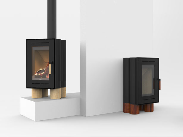 Tek Lumber Wood Stove by Inngage Design