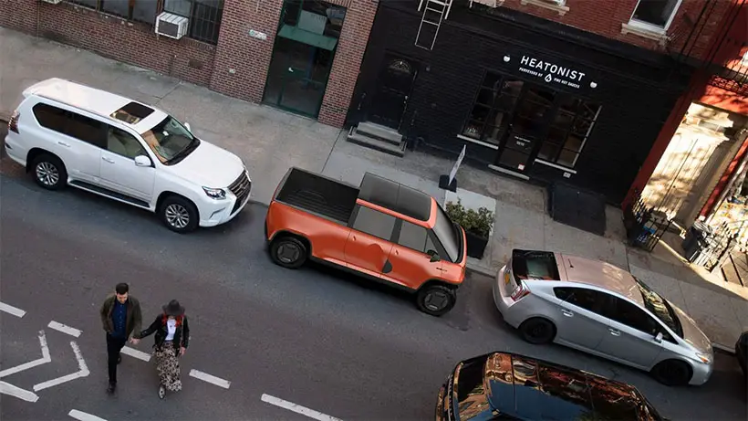 Yves Behar Designs Telo, A New Kind Electric Pickup Truck That's The Size of A Mini Cooper