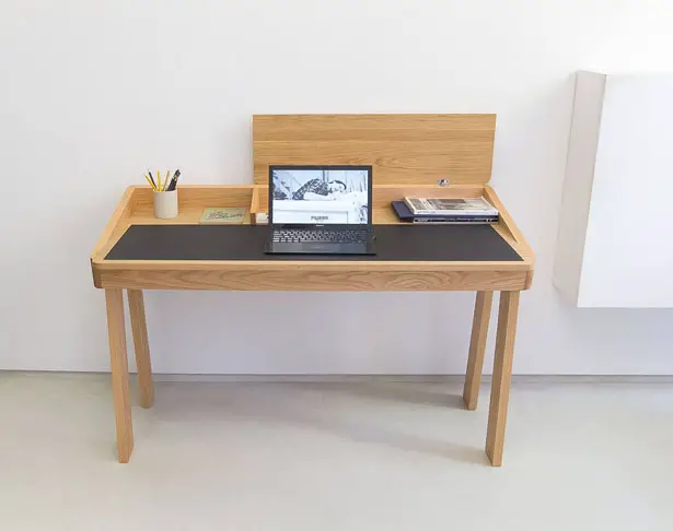 Ten : Contemporary Secretary Desk by Piurra Furnituring