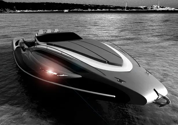 Tender Capri 13m Boat by Alessandro Pannone Architect