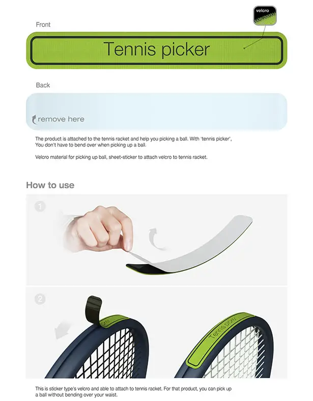Tennis Picker by Seonghyun Kim and Yunjo Yu