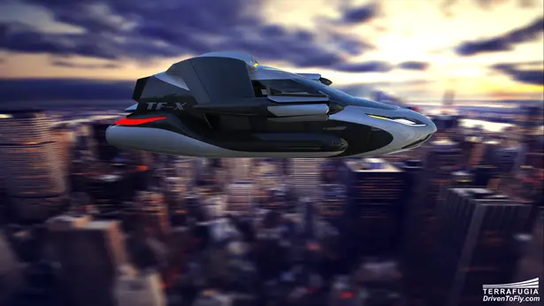 Terrafugia TF-X Hybrid Electric Flying Car