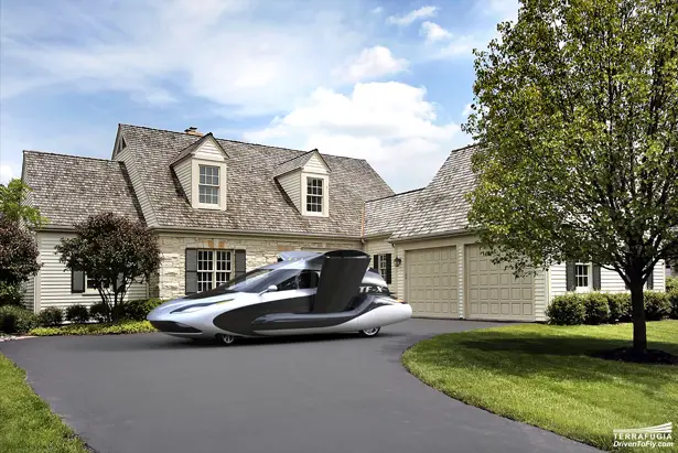 Terrafugia TF-X Hybrid Electric Flying Car