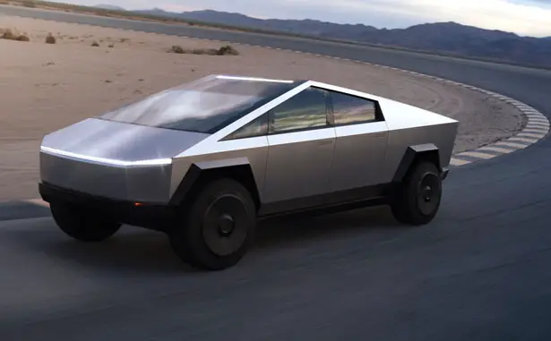 Tesla Cybertruck - Futuristic Electric Pickup Truck