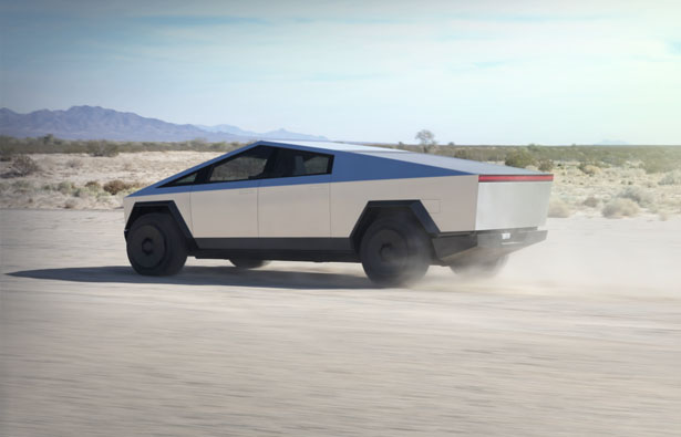 Tesla Cybertruck - Futuristic Electric Pickup Truck