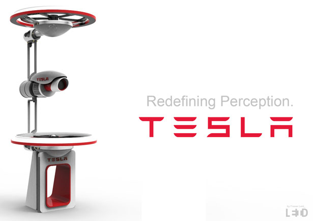 Tesla Drone by Fraser Leid