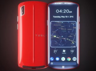 Tesla Model P Smartphone Concept Proposal for Elon Musk