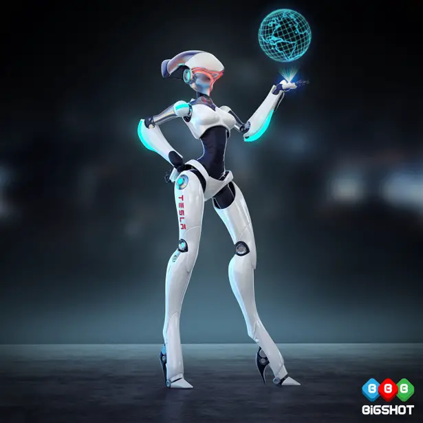 Tess Sexy Robot by Bigshot Toyworks