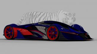 TGR Concept Sports Car Design Proposal for KVN