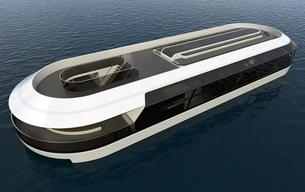 Thames Express River Boat Concept by Leonardo Graziano