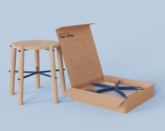 THAT STOOL – DIY Stool Chair by Alondra Elizalde