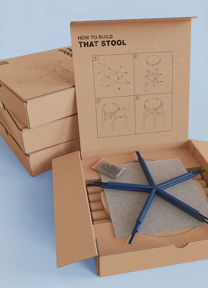 The Stool - DIY Chair by Alondra Elizalde