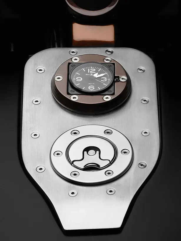 Shaw Harley-Davidson and Bell & Ross Teamed Up To Develop the Bell & Ross-inspired Nascafe Racer