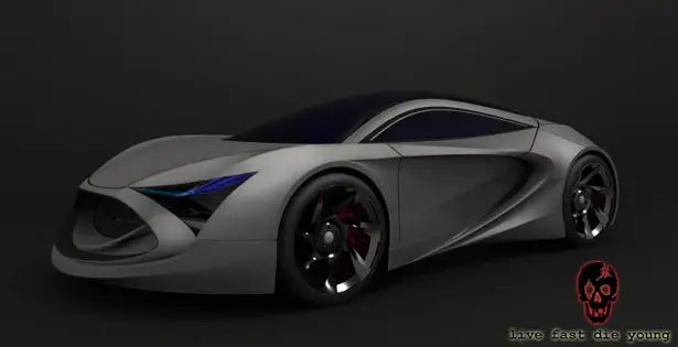 The Black Coffin Car Design