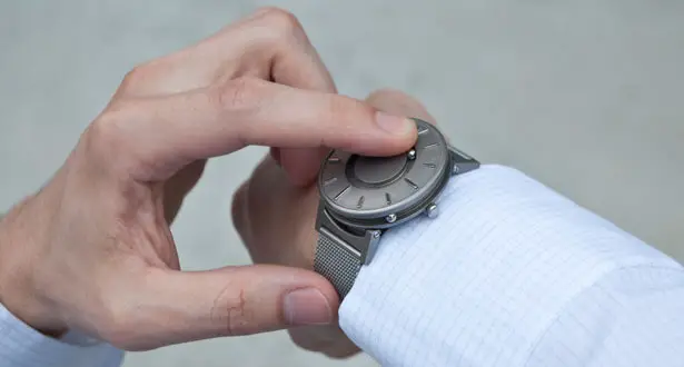 Hand watch for blind on sale person