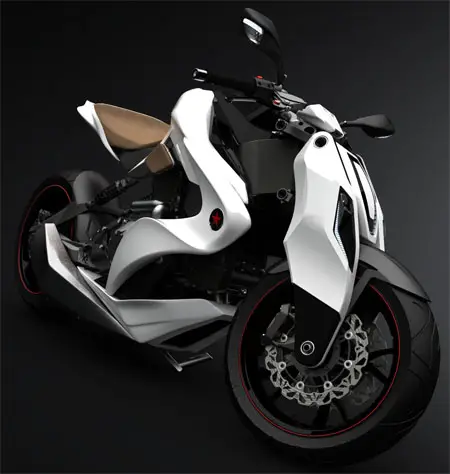 The Compact And Lightweight 2012 Izh-1 Motorcycle Can Give Ultimate Futuristic Commuting