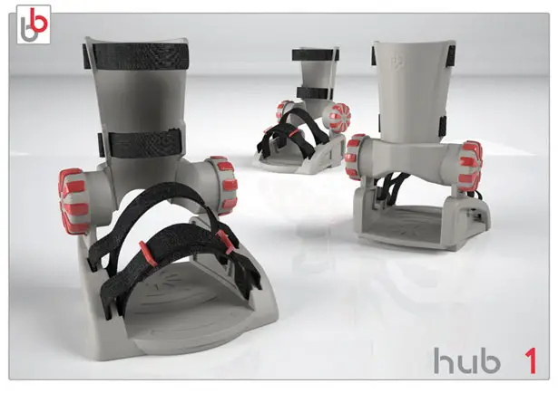 Hub : Portable Device That Provides Variable High Resistance to The Lower Leg Muscles