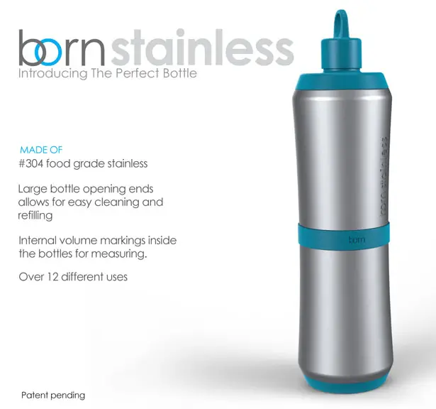 The Perfect Bottle Born Stainless Collection