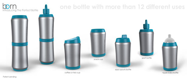 The Perfect Bottle Born Stainless Collection