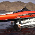Plectrum Concept Superyacht Is Powered by Unique Foiling System
