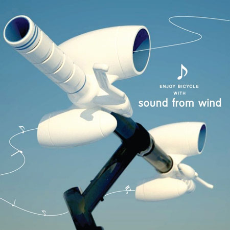 the sound from the wind