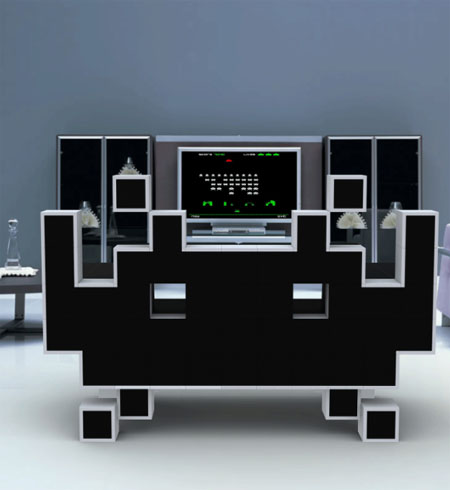 The Space Invader Couch Can Provide Comfortable Seating With Unique Appearance