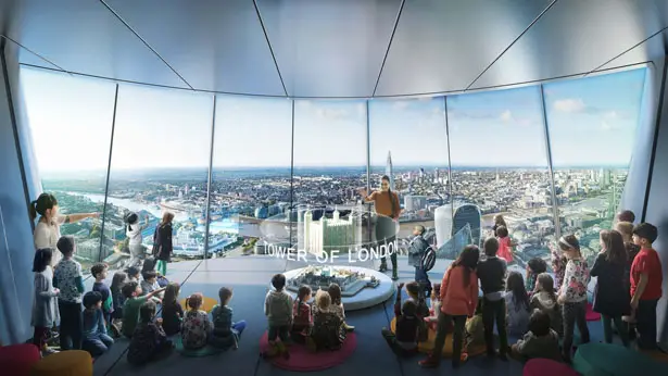 The Tulip: Futuristic Public Cultural and Tourist Attraction Proposal for The City of London