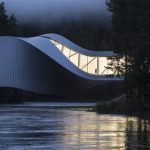 The Twist Bridge at Kistefos Sculpture Park In Norway by BIG