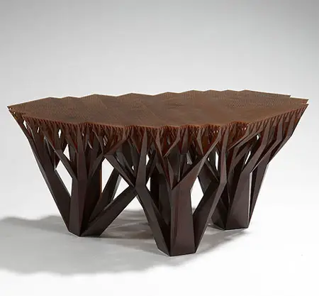 The Unique And Stylish Fractal.MGX Coffee Table Creates A Bond Between Users And Nature