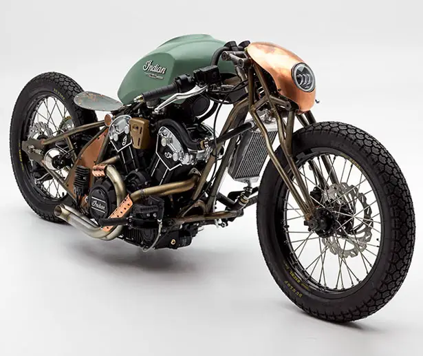 Alfredo Juarez - The Wrench Scout Bobber Build-Off Competition Winner