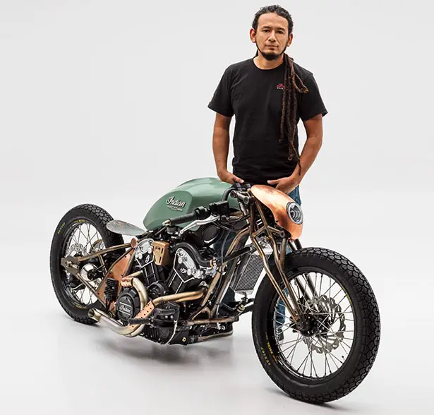 Alfredo Juarez - The Wrench Scout Bobber Build-Off Competition Winner