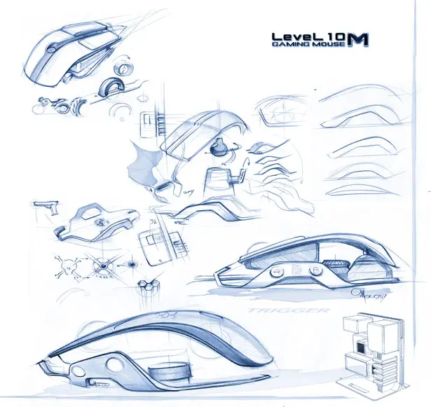 Thermaltake Level 10 M Mouse by BMW Group DesignworksUSA