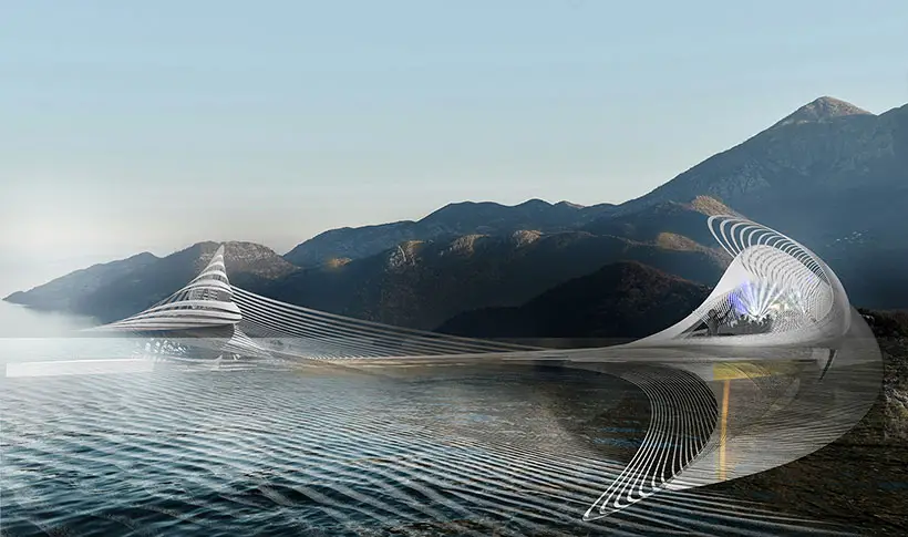 Thermodynamic Wind Turbine Chapel and Club by Margot Krasojevic
