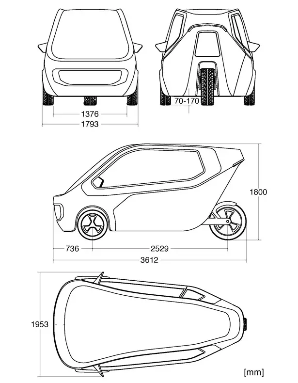 Three-Wheeled Car for Handicapped People by Filip Mirbauer and Jiri Krejcirik