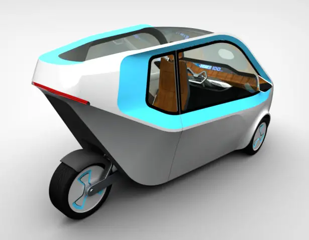 Three-Wheeled Car for Handicapped People by Filip Mirbauer and Jiri Krejcirik