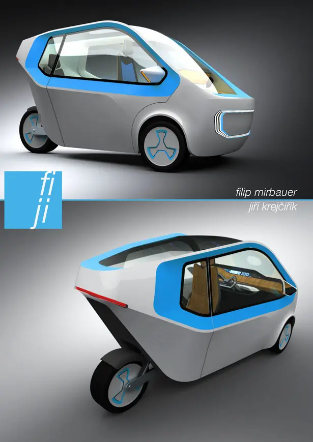 Three-Wheeled Car for Handicapped People by Filip Mirbauer and Jiri Krejcirik