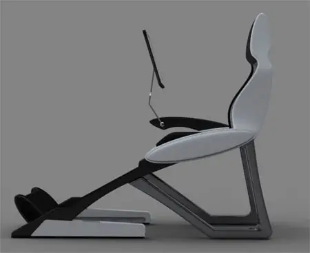 throne computer recliner concept